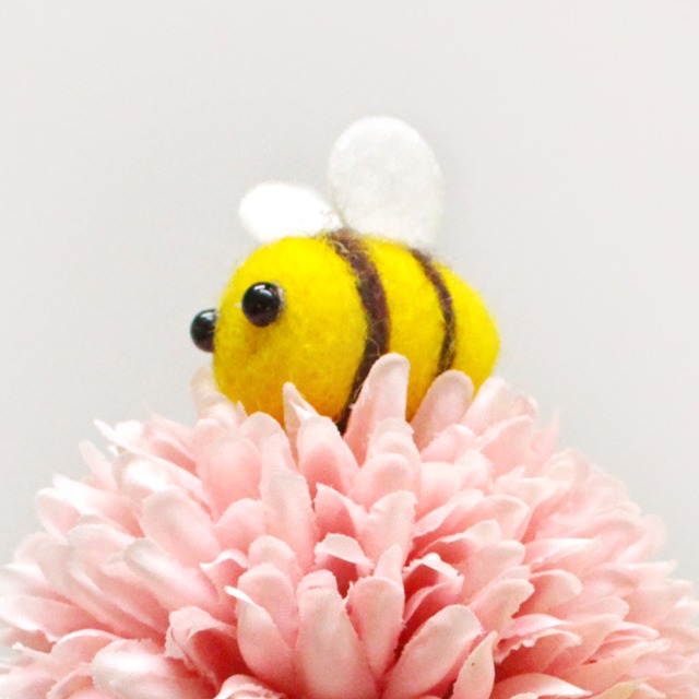 꿀벌 양모펠트 1p